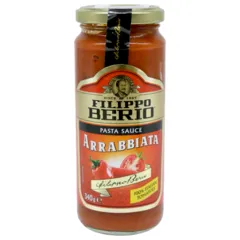 Filippo Berio Arrabbiata Pasta Sauce 340g