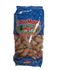 Damel Casa Mayor Unsalted Roasted Peanuts With Shell Gluten Free 250g