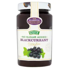 Stute Blackcurrant Extra Jam No Sugar Added 430 g