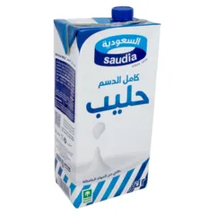 Saudia Whole Milk 2ltr