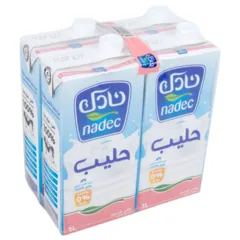 حليب طويل الأجل خالي الدسم