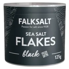 Falksalt Black Sea Salt Flakes 125 G