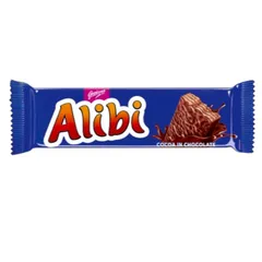 Alibi Wafer Cocoa In Chocolate 36 G