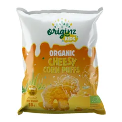 Originz Kids Organic Cheesy Corn Puffs 15 G
