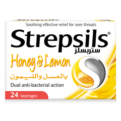 Strepsils Honey And Lemon 24 Lozenges