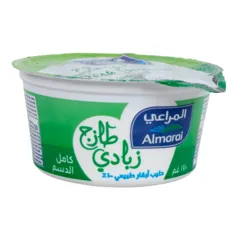 زبادي طازج كامل الدسم