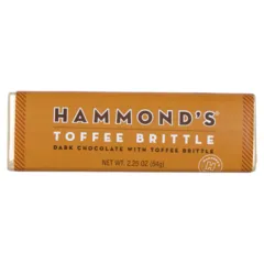 Hammonds Toffee Brittle Dark Chocolate 64g