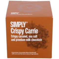 Simply Crispy Carrie Crunchy Caramel Sea Salt And Milk Chocolate 90g