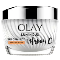 Olay Luminous Vitamin C Plus Niacinamide Moisturizer Face Cream For Even And Glowing Skin 50g