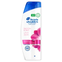 Head And Shoulders Smooth And Silky Anti Dandruff Shampoo Smooth Hair From Root To Tip 350 Ml