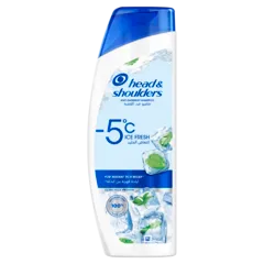 Head And Shoulders Sub Zero Freshness Anti Dandruff Shampoo For All Hair Types 350 Ml