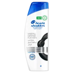 Head And Shoulders Hairfall Defense Anti Dandruff Shampoo For Men Reduces Hairfall Due To Dandruff And Breakage 350 Ml