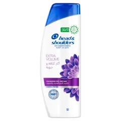 Head And Shoulders Extra Volume Anti Dandruff Shampoo Volumizes Fine And Limp Hair 350 Ml