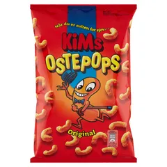 Kims Ostepops Cheese Corn Puffs 140 G