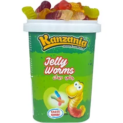 Kanzania Jelly Worms 140g