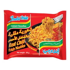 Indomie Red Chili Fried Instant Noodles 80g