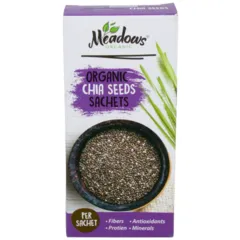 Meadows Organic Chia Seeds Sachets 80 G