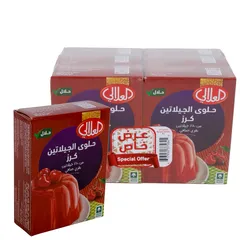 حلوى الجيلاتين بالكرز