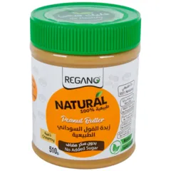 Regano Natural Peanut Butter Creamy 510 G
