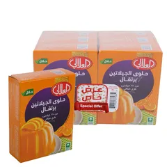 حلوى الجيلاتين بالبرتقال