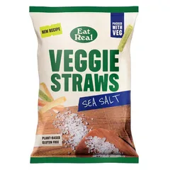 Eat Real Veggie Straws Sea Salt Gluten Free 110 G