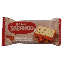 شريحة كيك بالفواكة