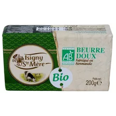 Isigny Sainte Mere Unsalted Organic Butter 200g