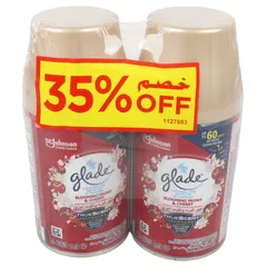 Glade Automatic Spray Refill Blooming Peony And Cherry 35 Percent Off 2 × 269ml