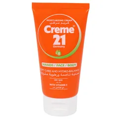 Moisturizing Cream for Hand Body & Face with Vitamin E for Dry Skin