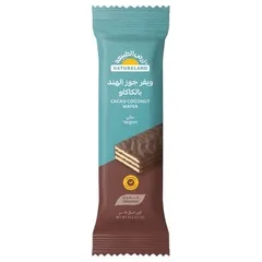 Natureland Cacao Coconut Wafer 40g