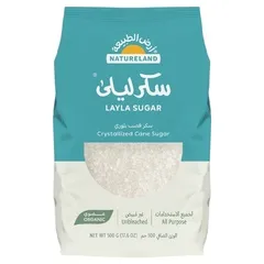 ليلى سكر القصب البلوري العضوي