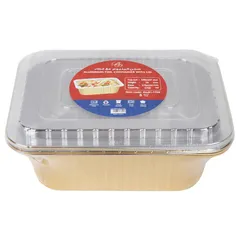 وعاء ألمنيوم مع غطاء