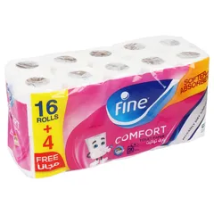 Fine Toilet Paper 16 4 Rolls