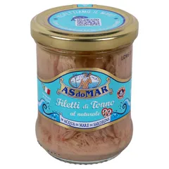 Asdomar Tuna Fillets In Brine In Sardinian Sea Water 190g