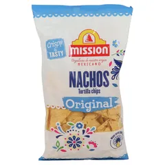 Mission Nacho Salted Tortilla Chips Original 200g