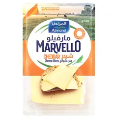 مارفيلو شرائح جبن شيدر طبيعي