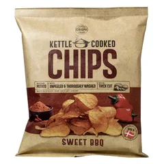 Kettle Cooked Potato Chips Sweet Bbq 150 G