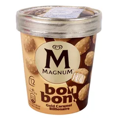 Magnum Bon Bon Gold Caramel Billionaire Ice Cream 204ml
