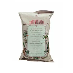San Nicasio Smoked Paprika Potato Chips With Extra Virgin Olive Oil And Himalayan Pink Salt 150g