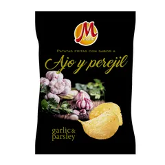 Monti Potato Chips Garlic And Parsley 130g