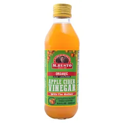 Mbusto Raw And Unfiltered Organic Apple Cider Vinegar With The Mother 500ml