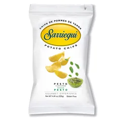 Sarriegui Gluten Free Pesto Flavoured Potato Chips 125g