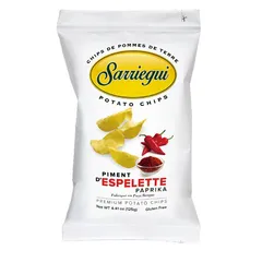Sarriegui Gluten Free Paprika Flavoured Potato Chips 125g