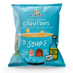 Rialto Round Croutons Olive Oil And Salt 100g