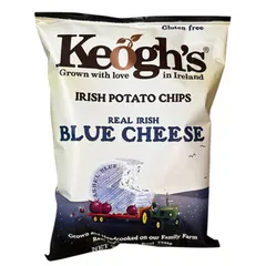 Keoghs Real Irish Blue Cheese Irish Gluten Free Potato Chips 125g