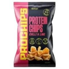 Claimont Prochips Vegetarian Protein Chipschilli And Lime 50g