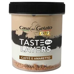 Casa Del Gelato Coffee Biscuit Ice Cream 330g