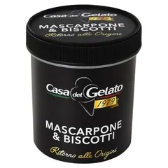 Casa Del Gelato Mascarpone And Biscuit Ice Cream 350g