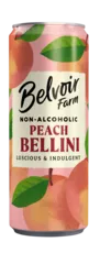 Belvoir Farm Non Alcoholic Peach Bellini 250ml