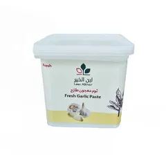 ثوم معجون طازج
